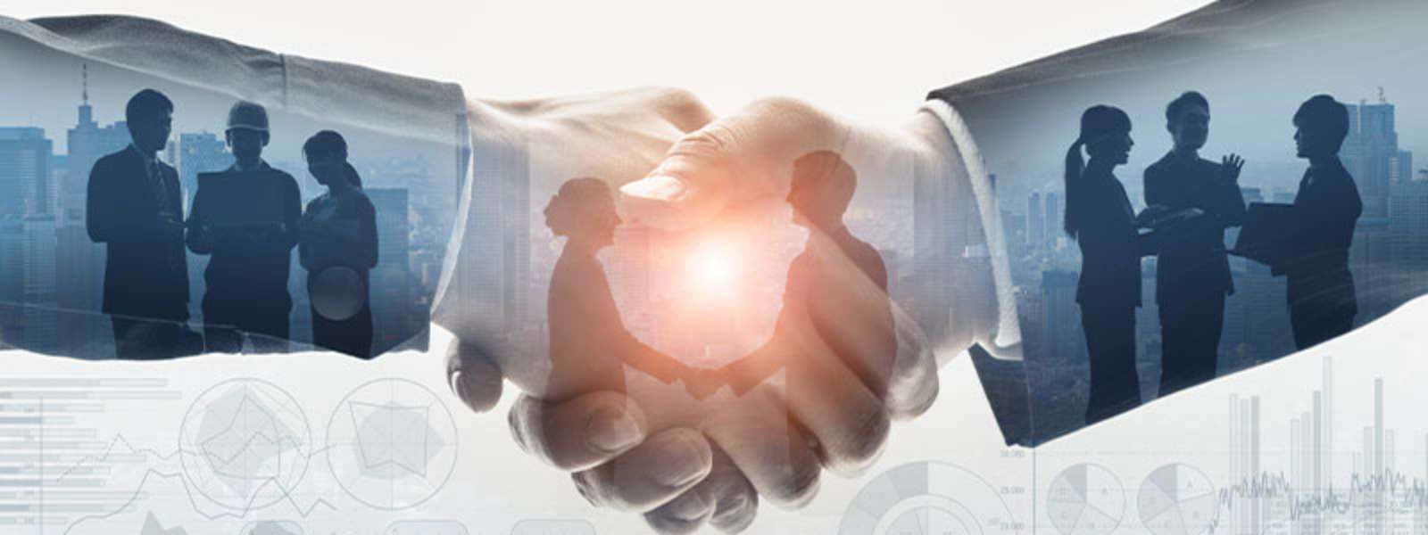 handshake representing business deal